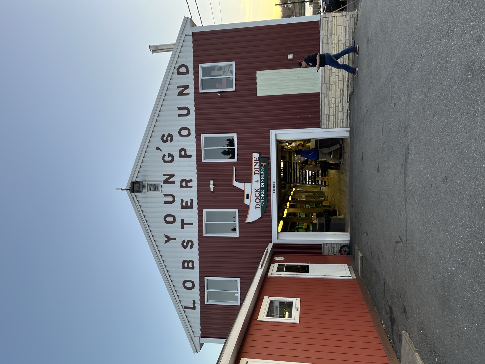 Young's Lobster Pound, a lobster shack and restaurant on the water in Maine